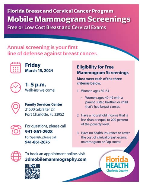 the villages breast cancer mammogram|Florida Mobile Mammograhy.